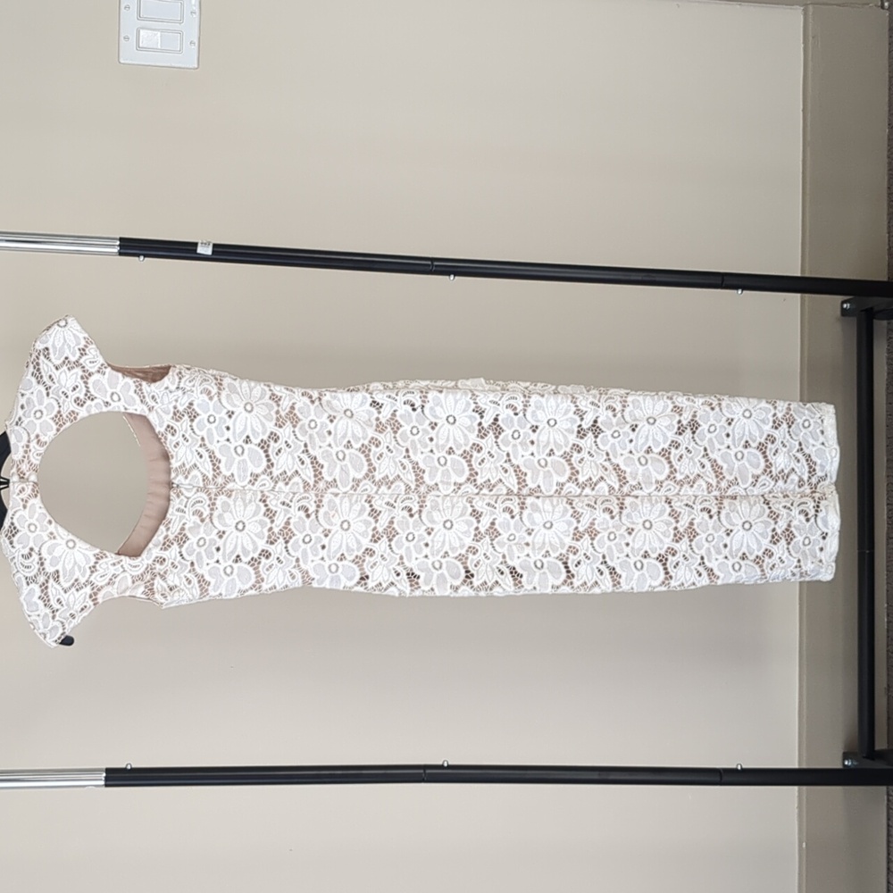 Marciano Cherisse white lace midi dress - Picture 3 of 7